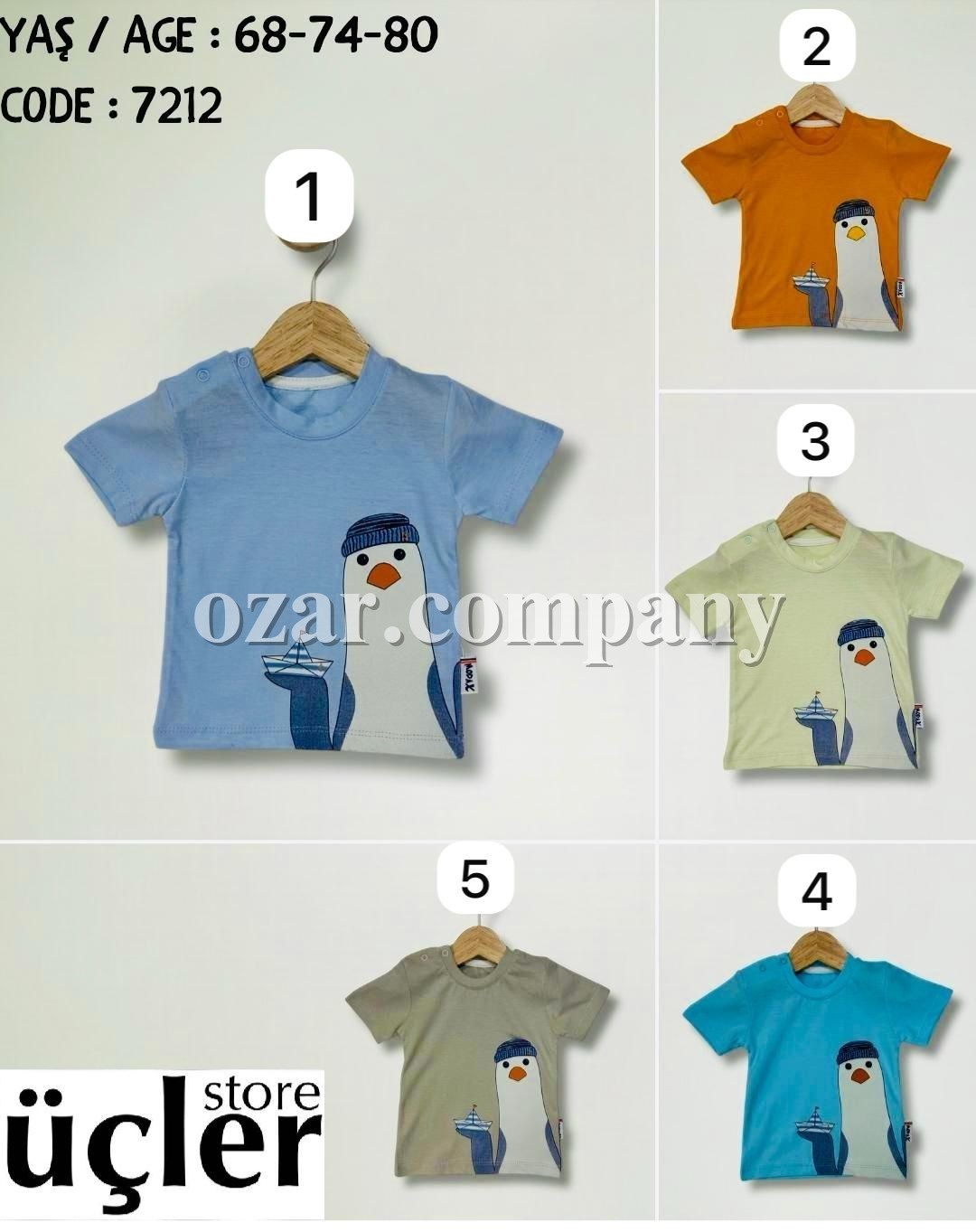 Футболка Для Мальчика Modax (6-9-12мес.)