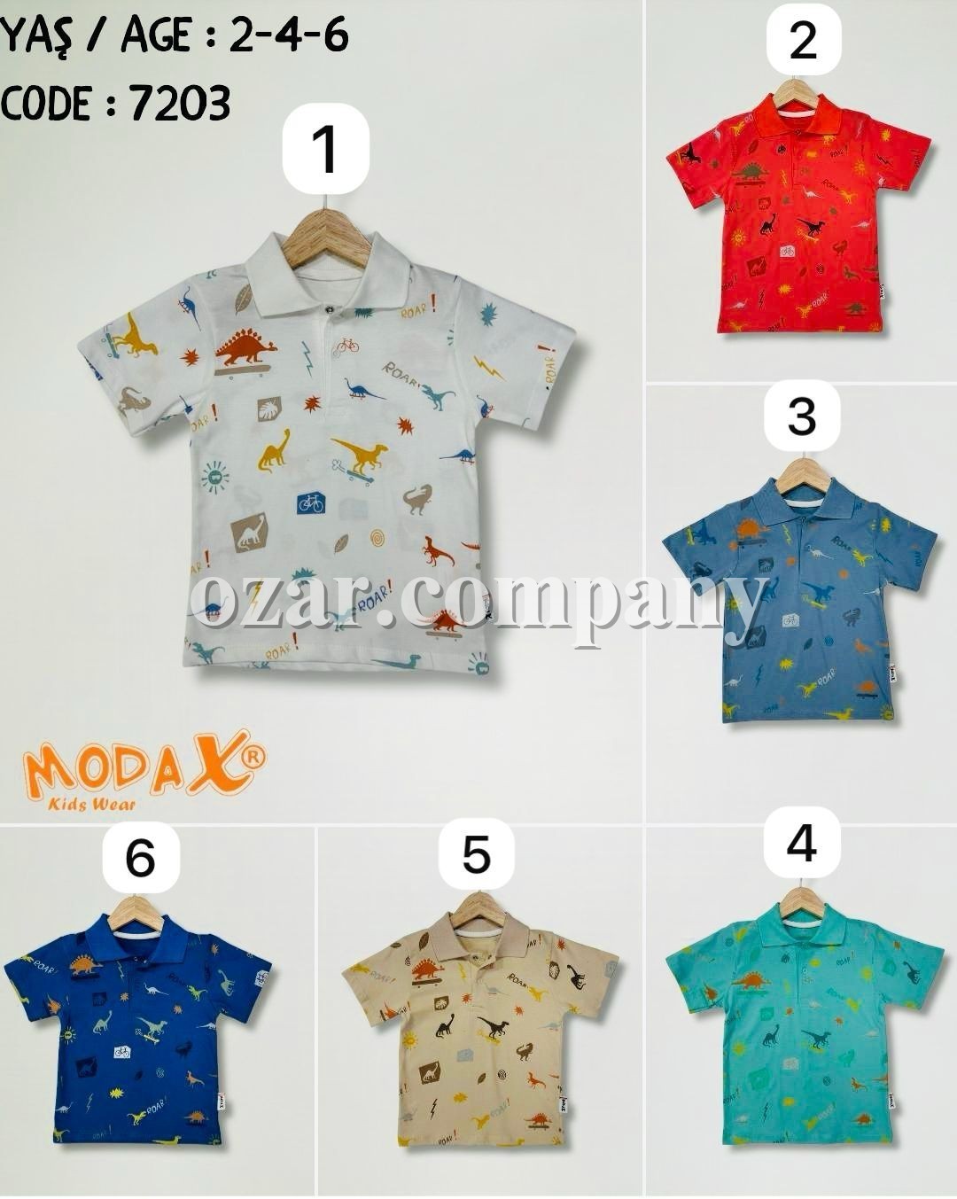 Футболка Для Мальчика Modax (2-4-6лет)