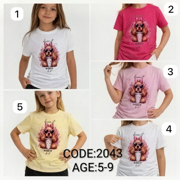 Футболка Для Девочки (5-6-7-8-9лет) 