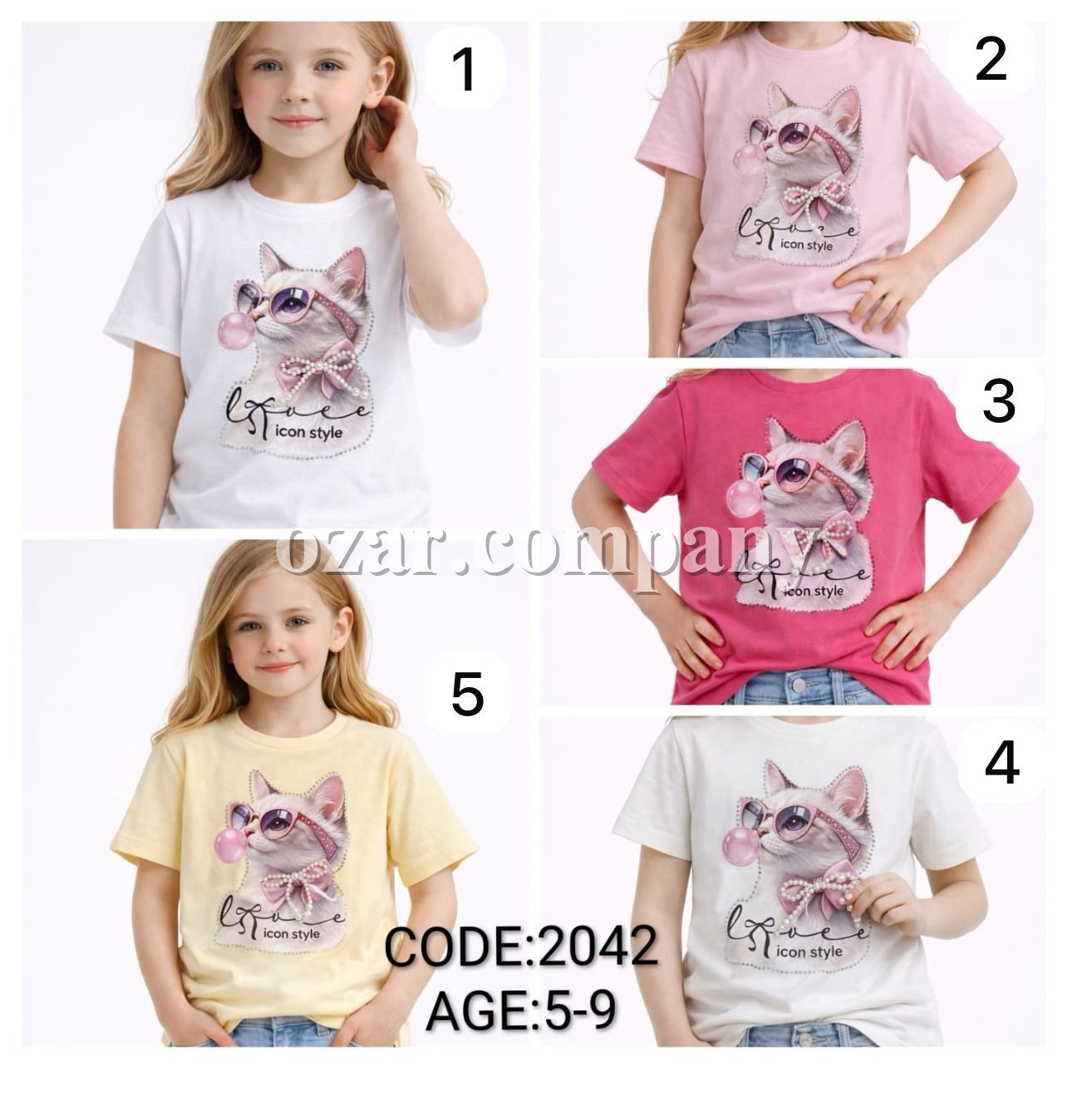 Футболка Для Девочки (5-6-7-8-9лет) 