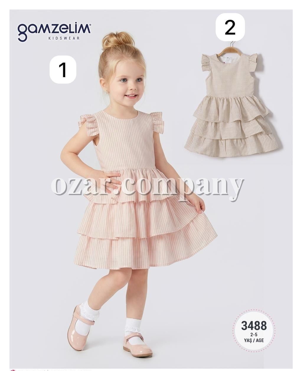 Платье Для Девочки Gamzelim (2-3-4-5лет)