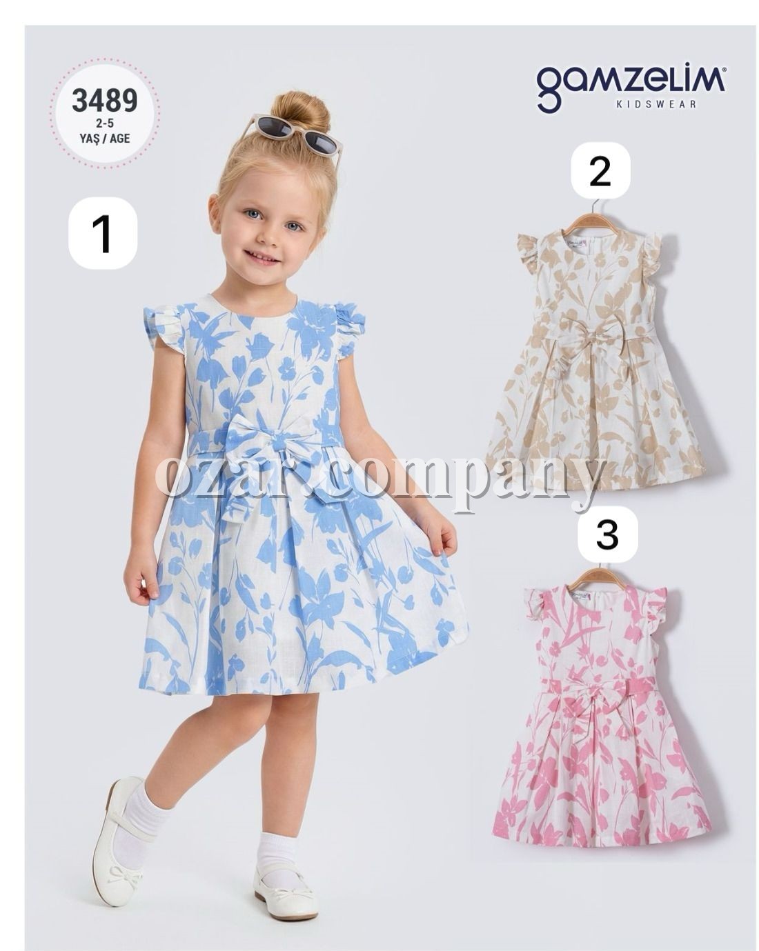 Платье Для Девочки Gamzelim (2-3-4-5лет)