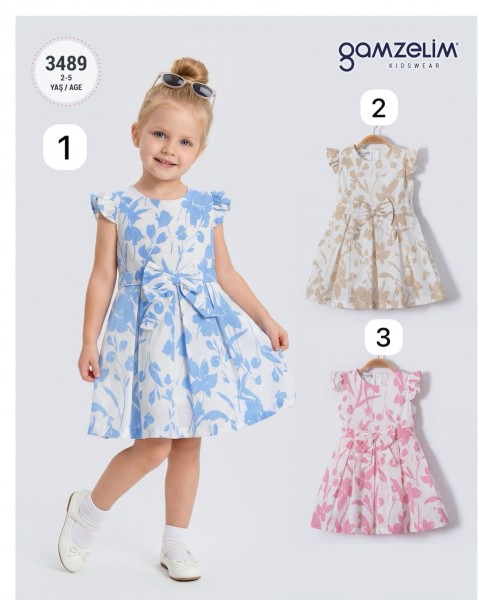 Платье Для Девочки Gamzelim (2-3-4-5лет)