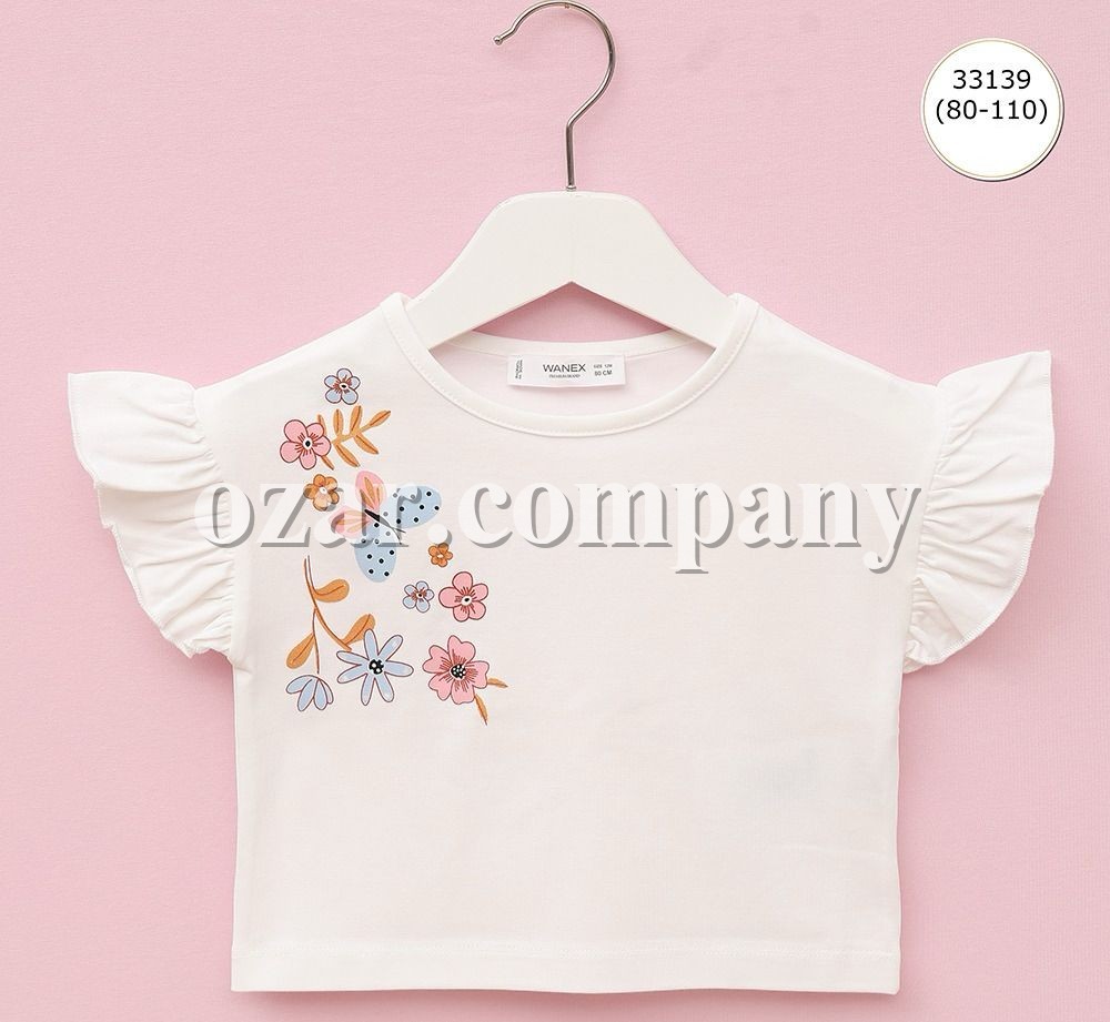 Футболка Для Девочки Wanex (1-1.5-2-3-4-5лет) 
