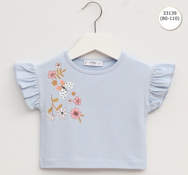 Футболка Для Девочки Wanex (1-1.5-2-3-4-5лет) 