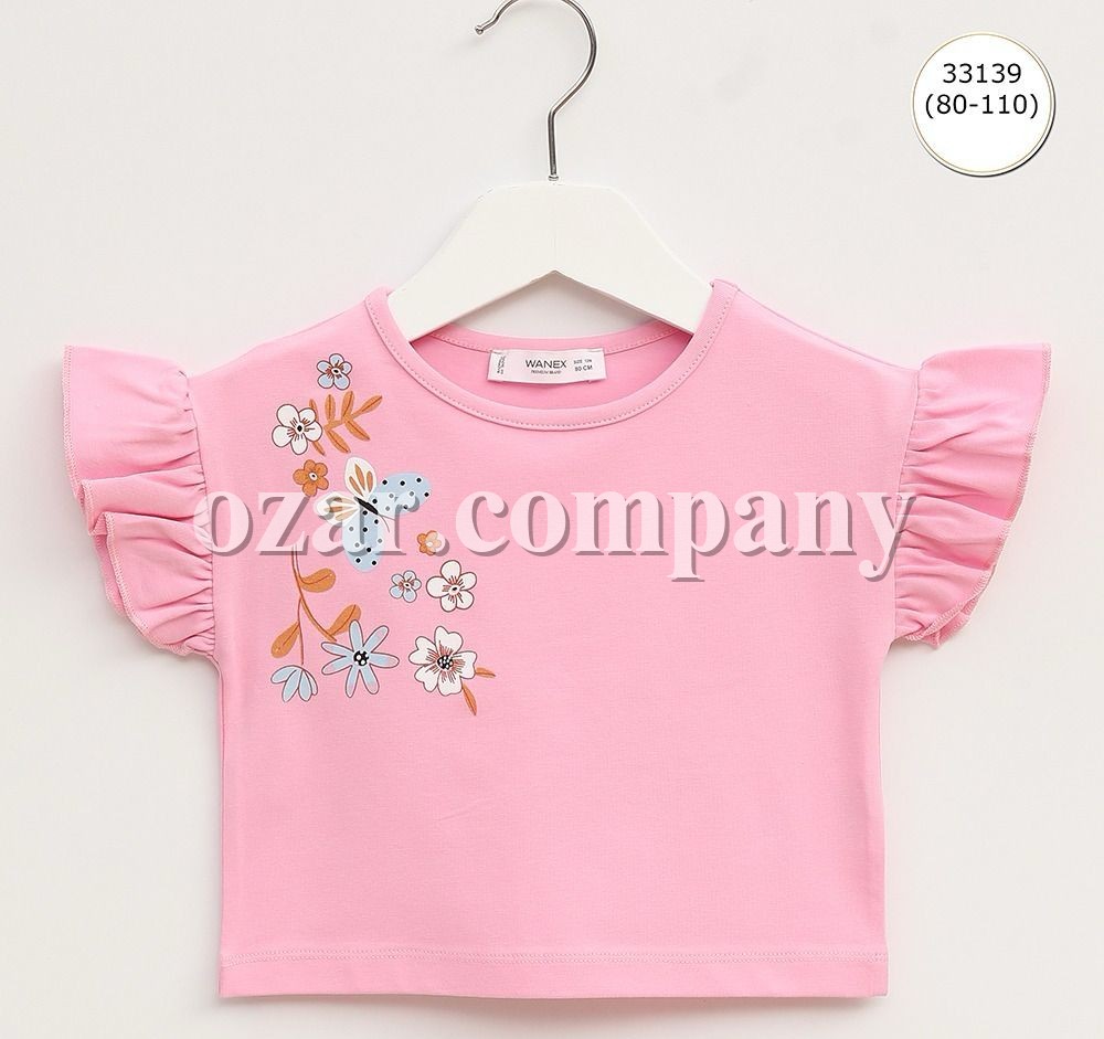 Футболка Для Девочки Wanex (1-1.5-2-3-4-5лет) 