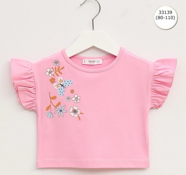 Футболка Для Девочки Wanex (1-1.5-2-3-4-5лет) 