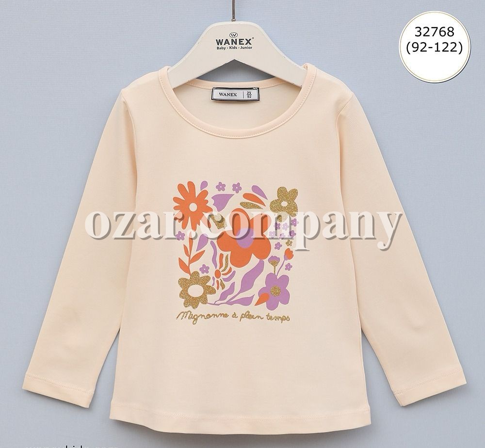 Свитшот Для Девочки Wanex (2-3-4-5-6-7лет) 
