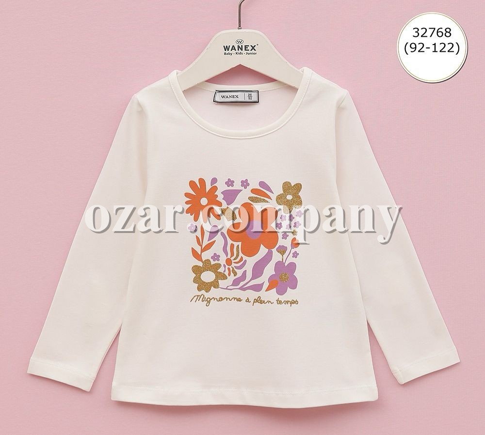 Свитшот Для Девочки Wanex (2-3-4-5-6-7лет) 