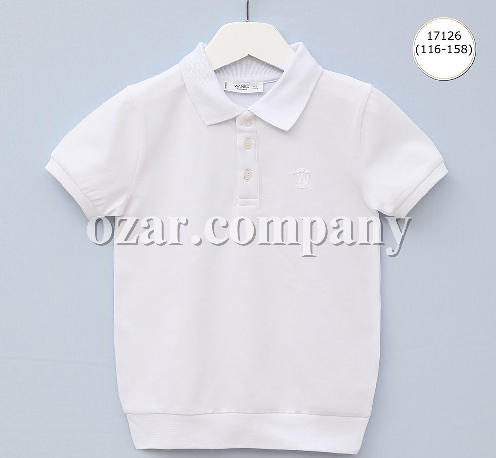 Школьная Футболка Для Мальчика Wanex (6-7-8-9-10-11-12-13лет) 