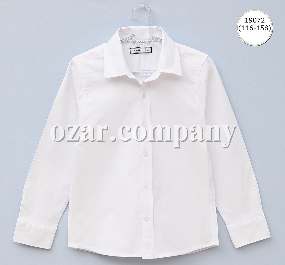 Школьная Рубашка Для Мальчика Wanex (6-7-8-9-10-11-12-13лет) 