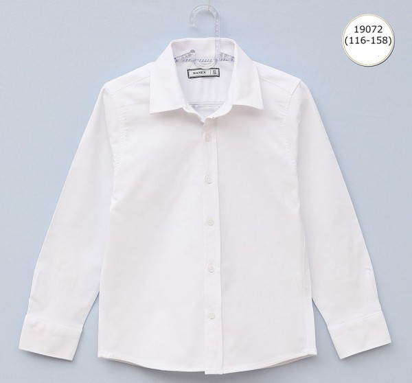 Школьная Рубашка Для Мальчика Wanex (6-7-8-9-10-11-12-13лет) 