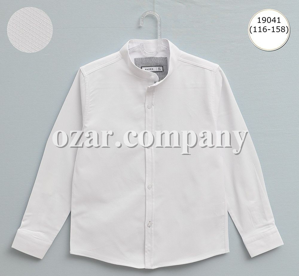 Школьная Рубашка Для Мальчика Wanex (6-7-8-9-10-11-12-13лет) 
