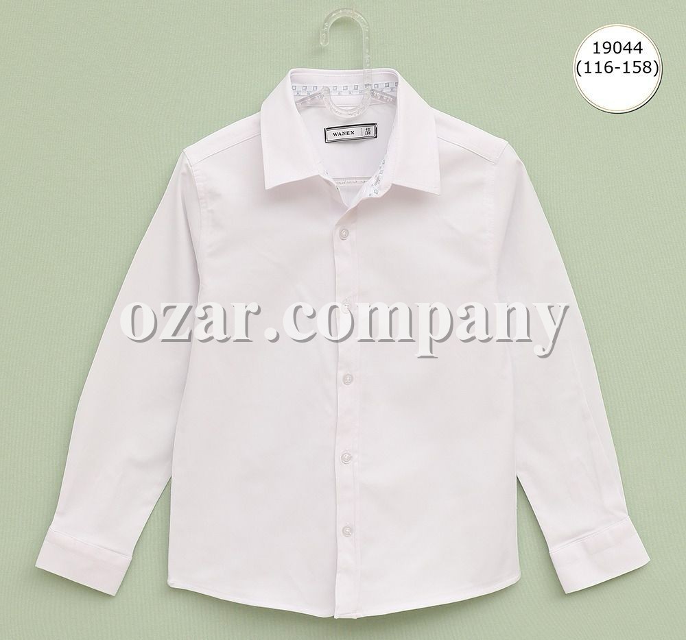 Школьная Рубашка Для Мальчика Wanex (6-7-8-9-10-11-12-13лет) 