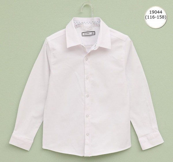 Школьная Рубашка Для Мальчика Wanex (6-7-8-9-10-11-12-13лет) 