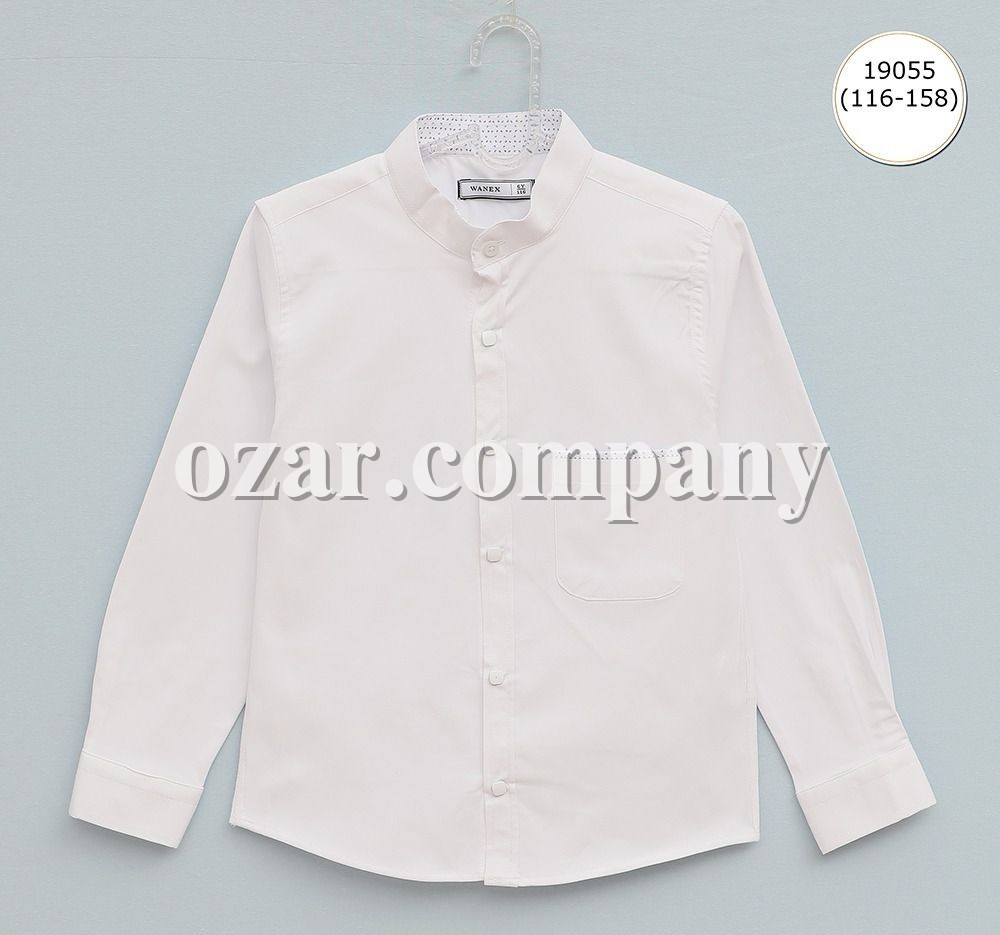 Школьная Рубашка Для Мальчика Wanex (6-7-8-9-10-11-12-13лет) 