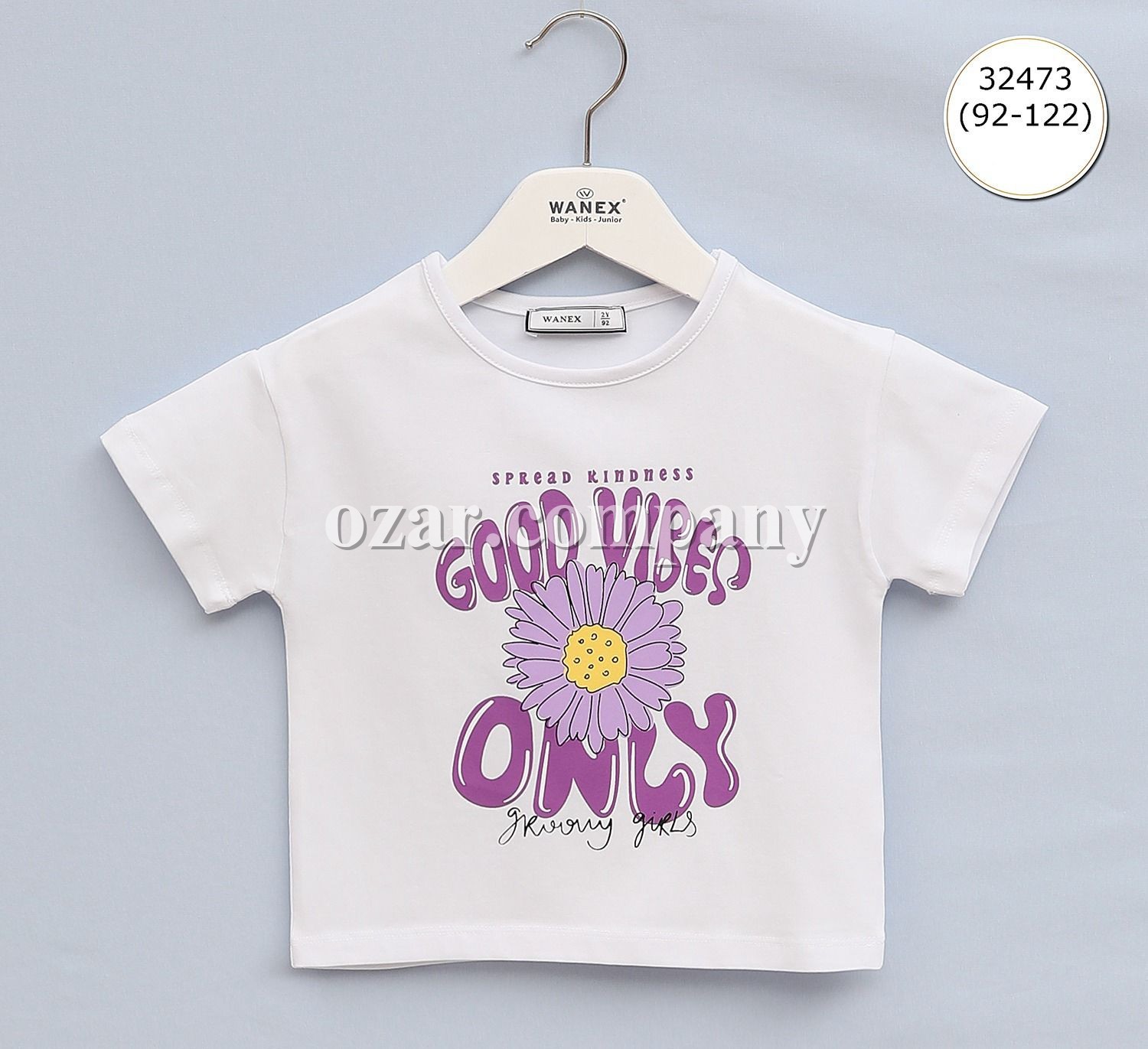 Футболка Для Девочки Wanex (2-3-4-5-6-7лет) 