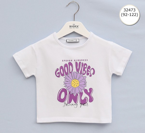 Футболка Для Девочки Wanex (2-3-4-5-6-7лет) 