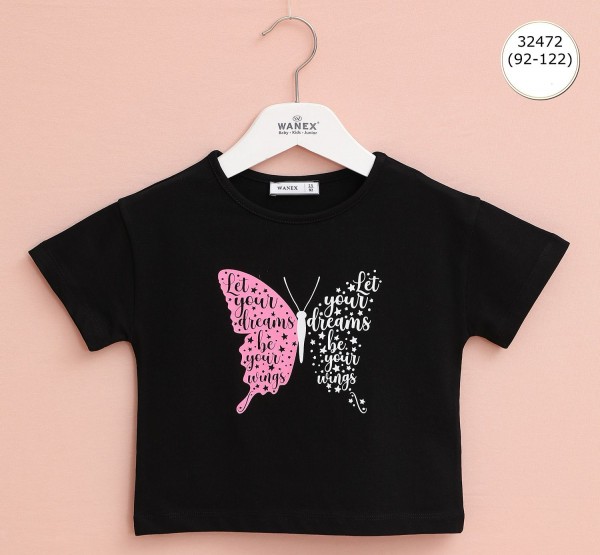 Футболка Для Девочки Wanex (2-3-4-5-6-7лет) 