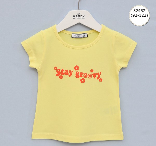 Футболка Для Девочки Wanex (2-3-4-5-6-7лет) 
