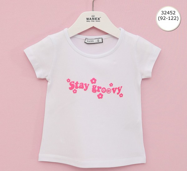 Футболка Для Девочки Wanex (2-3-4-5-6-7лет) 