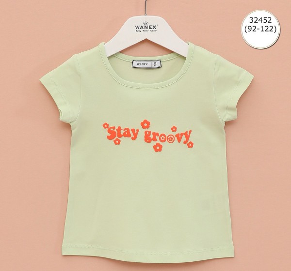 Футболка Для Девочки Wanex (2-3-4-5-6-7лет) 