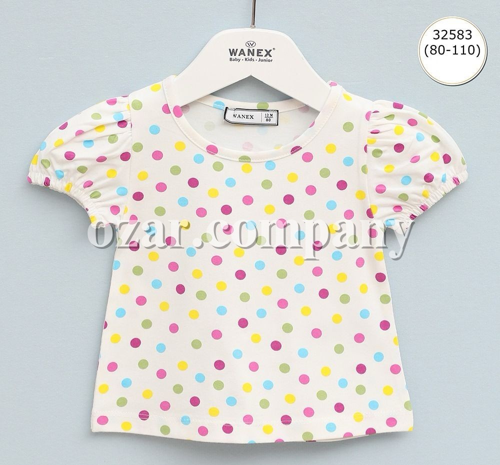 Футболка Для Девочки Wanex (1-1.5-2-3-4-5лет) 