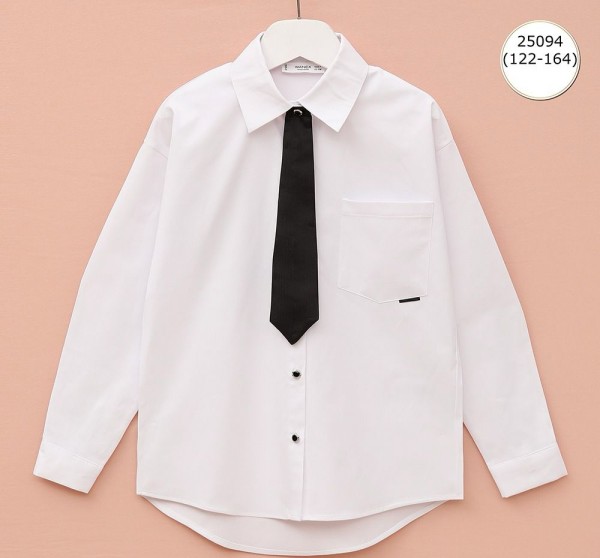 Школьная Рубашка Для Девочки Wanex (7-8-9-10-11-12-13-14лет) 
