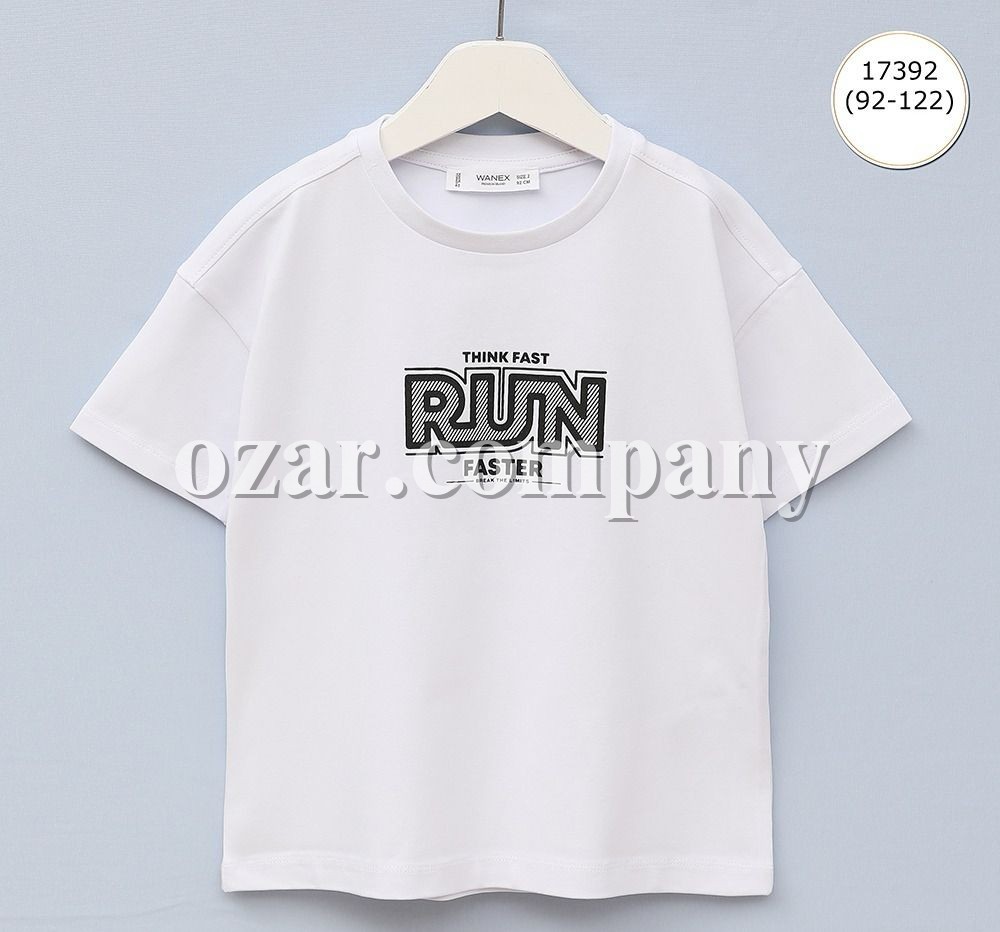 Футболка Для Мальчика Wanex (2-3-4-5-6-7лет) 