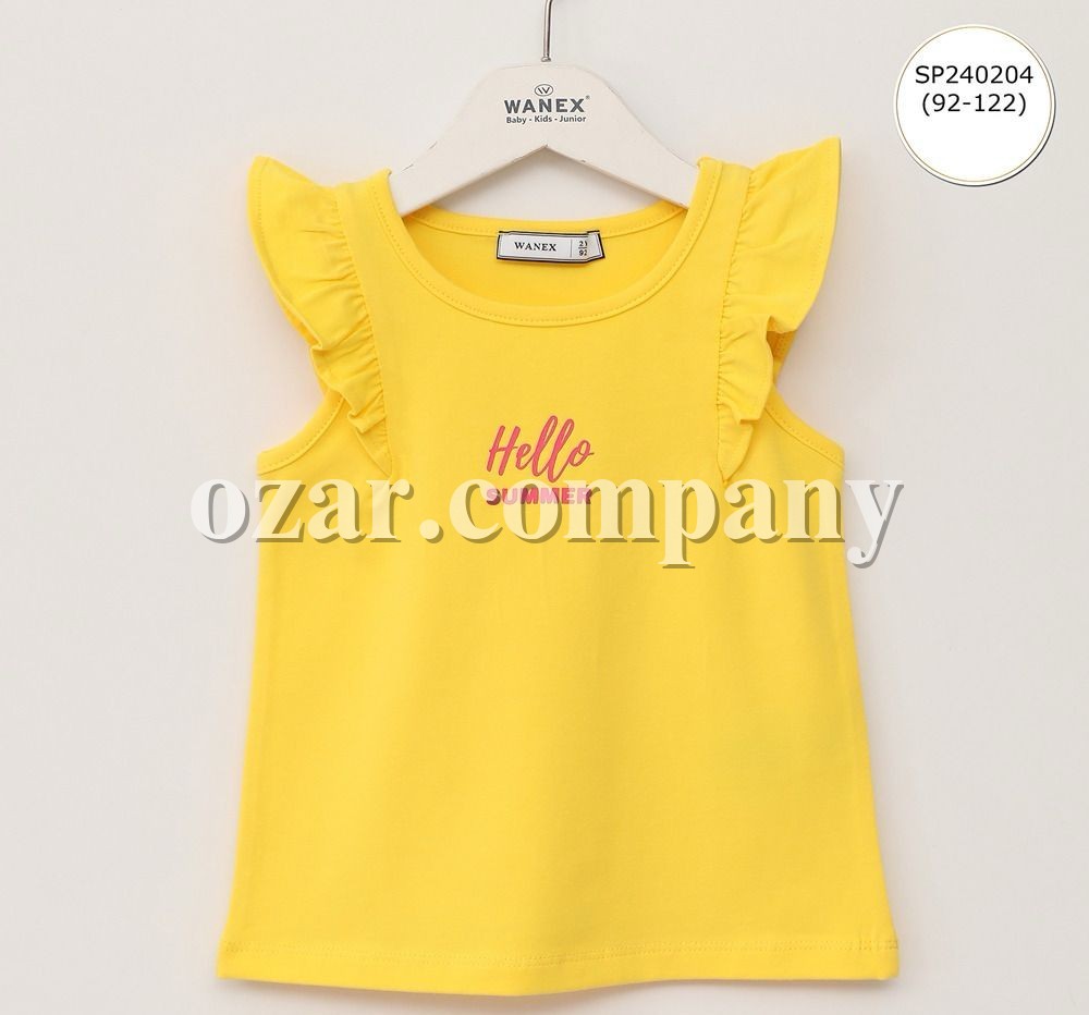 Футболка Для Девочки Wanex (2-3-4-5-6-7лет) 