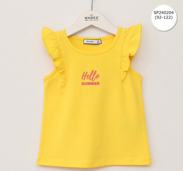 Футболка Для Девочки Wanex (2-3-4-5-6-7лет) 