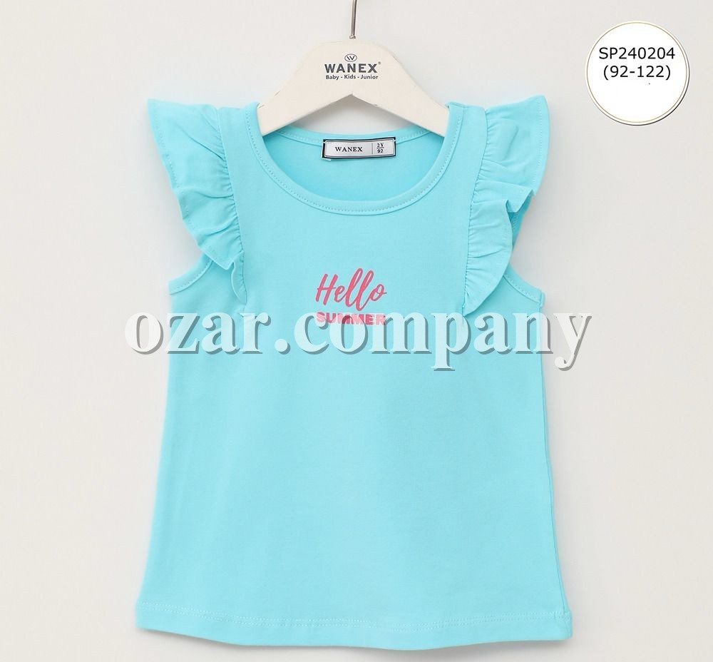 Футболка Для Девочки Wanex (2-3-4-5-6-7лет) 