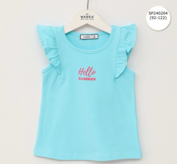 Футболка Для Девочки Wanex (2-3-4-5-6-7лет) 