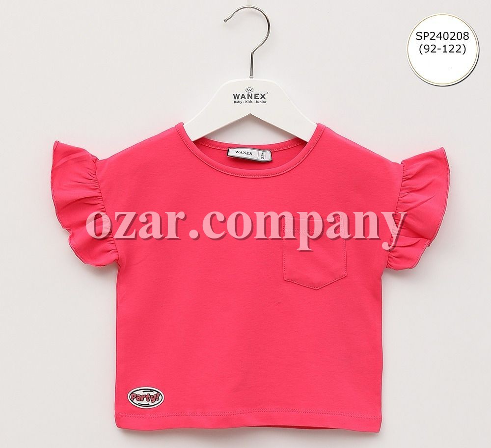 Футболка Для Девочки Wanex (2-3-4-5-6-7лет) 