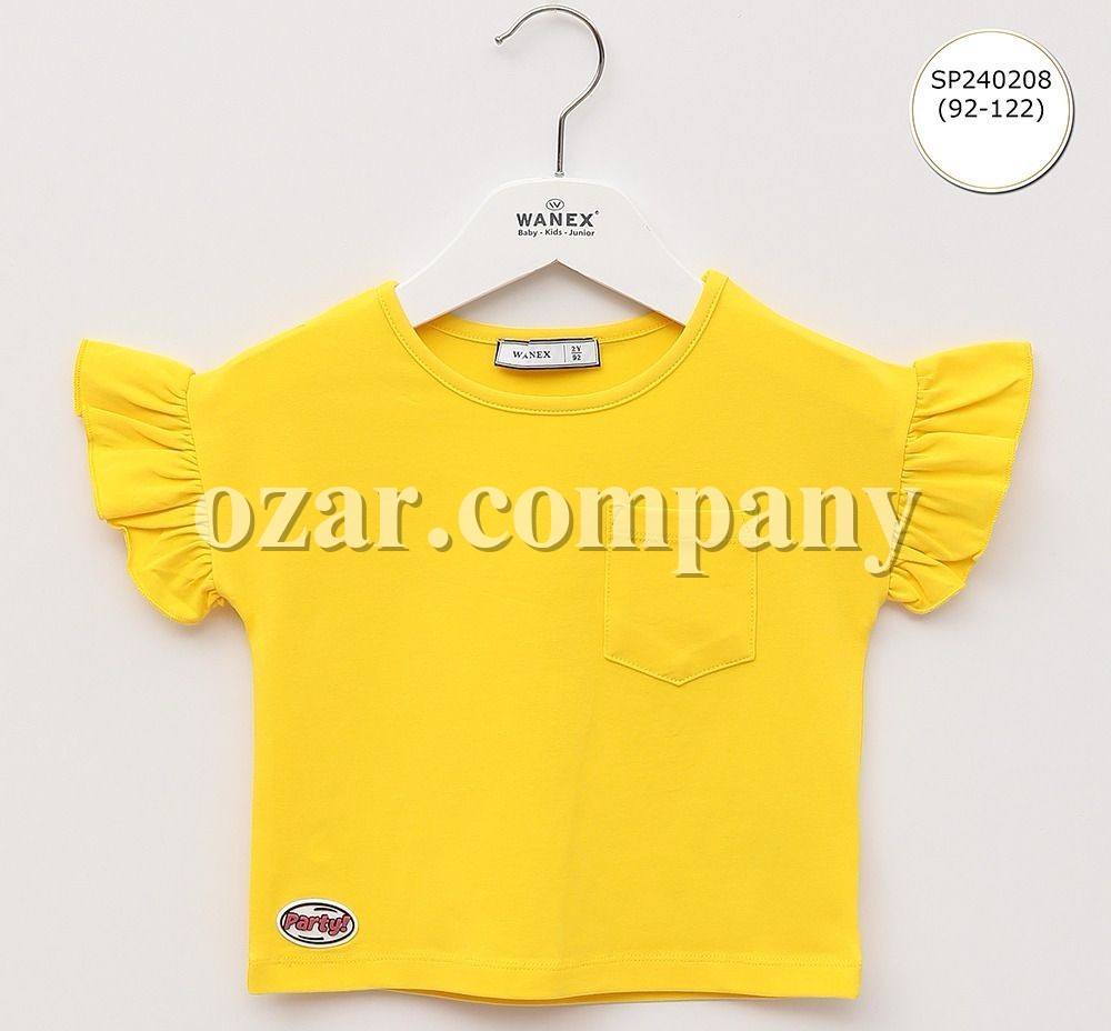 Футболка Для Девочки Wanex (2-3-4-5-6-7лет) 