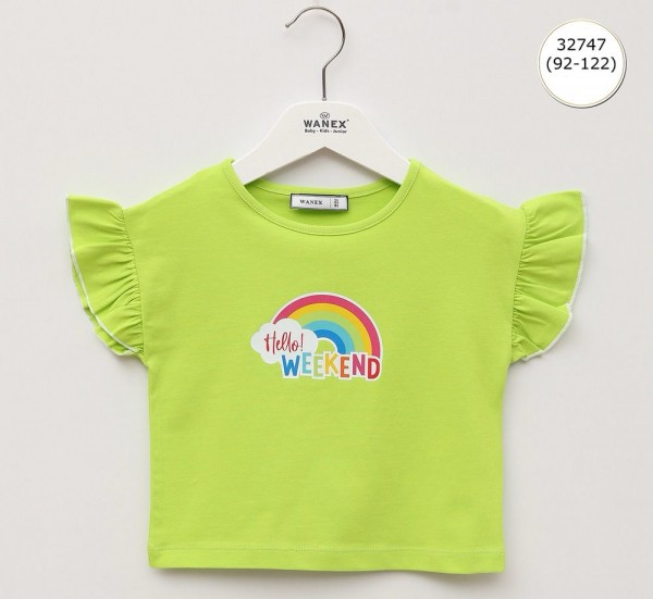 Футболка Для Девочки Wanex (2-3-4-5-6-7лет) 