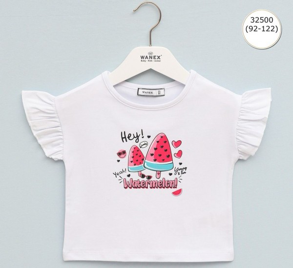 Футболка Для Девочки Wanex (2-3-4-5-6-7лет) 