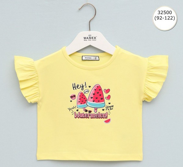 Футболка Для Девочки Wanex (2-3-4-5-6-7лет) 