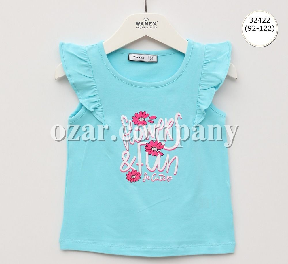 Футболка Для Девочки Wanex (2-3-4-5-6-7лет) 