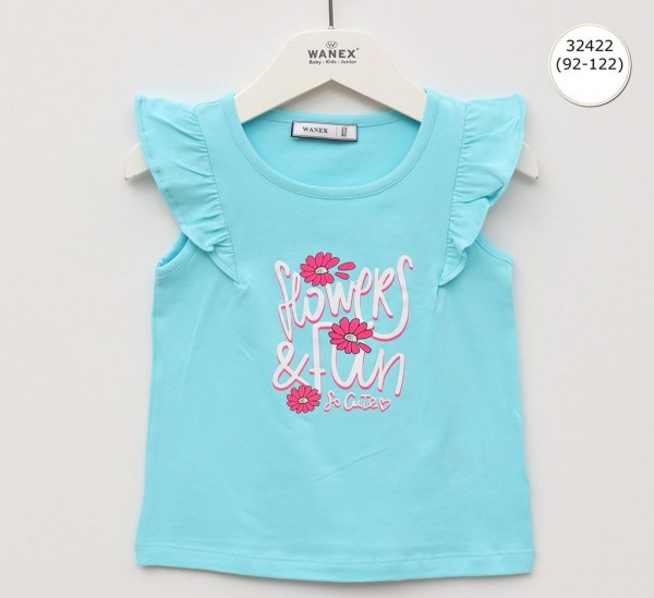 Футболка Для Девочки Wanex (2-3-4-5-6-7лет) 