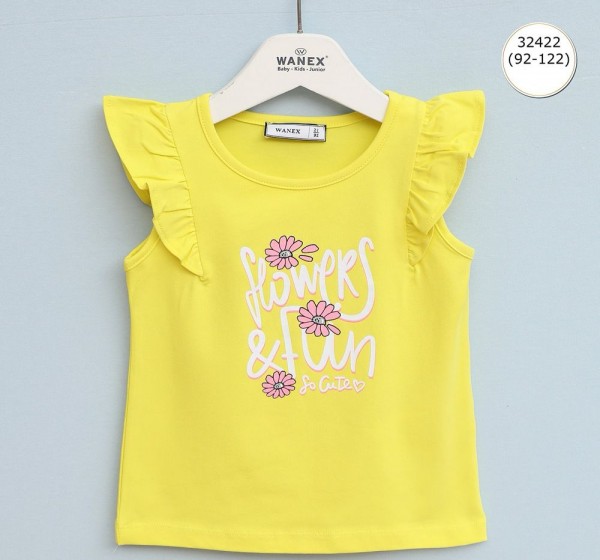 Футболка Для Девочки Wanex (2-3-4-5-6-7лет) 