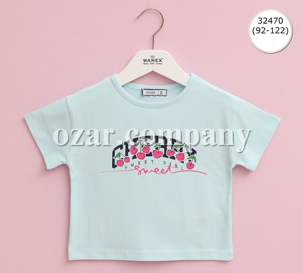 Футболка Для Девочки Wanex (2-3-4-5-6-7лет) 