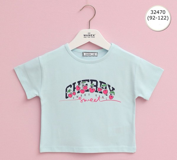 Футболка Для Девочки Wanex (2-3-4-5-6-7лет) 
