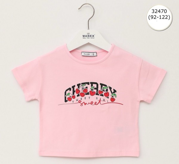 Футболка Для Девочки Wanex (2-3-4-5-6-7лет) 