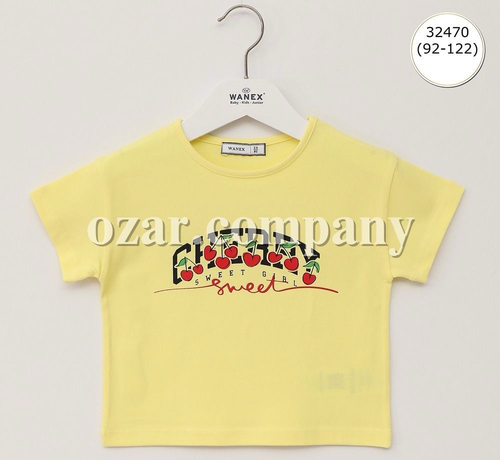 Футболка Для Девочки Wanex (2-3-4-5-6-7лет) 