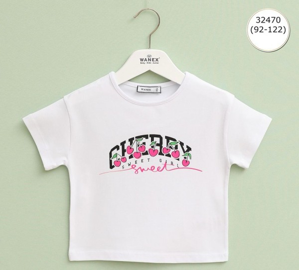 Футболка Для Девочки Wanex (2-3-4-5-6-7лет) 