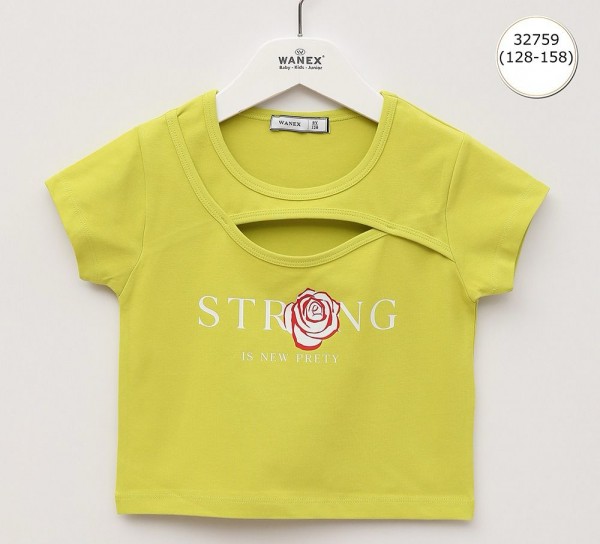 Футболка Для Девочки Wanex (8-9-10-11-12-13лет) 
