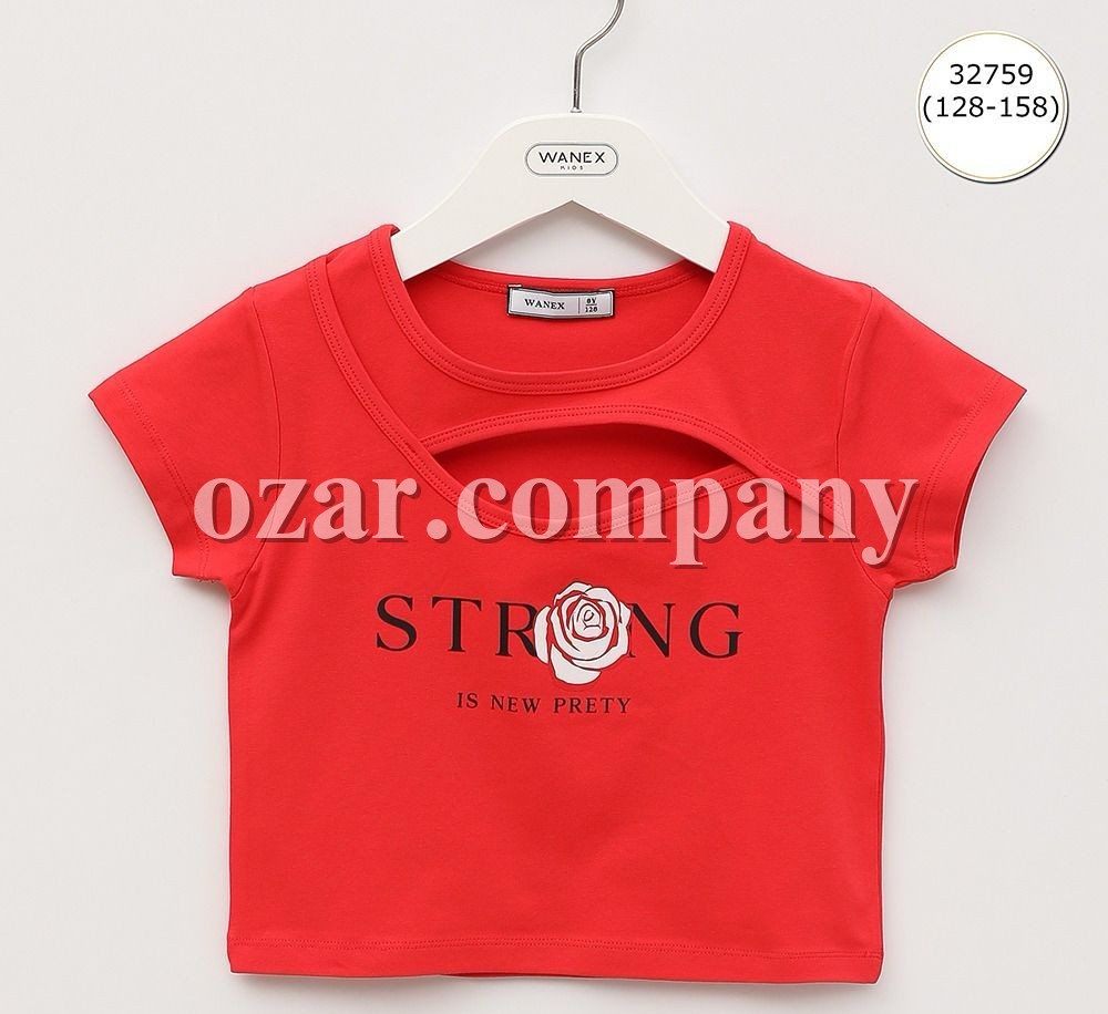 Футболка Для Девочки Wanex (8-9-10-11-12-13лет) 