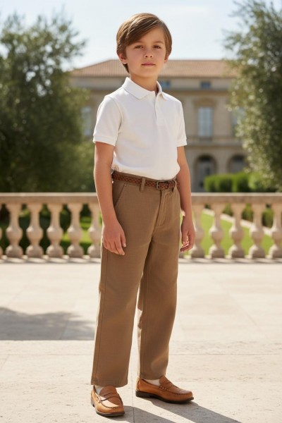 Штаны Лён Котон Для Мальчика Golf Club (3-4-5-6-7-8лет) 