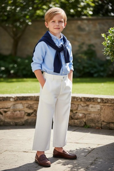 Штаны Лён Котон Для Мальчика Golf Club (3-4-5-6-7-8лет) 